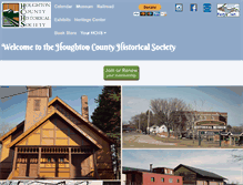 Tablet Screenshot of houghtonhistory.org